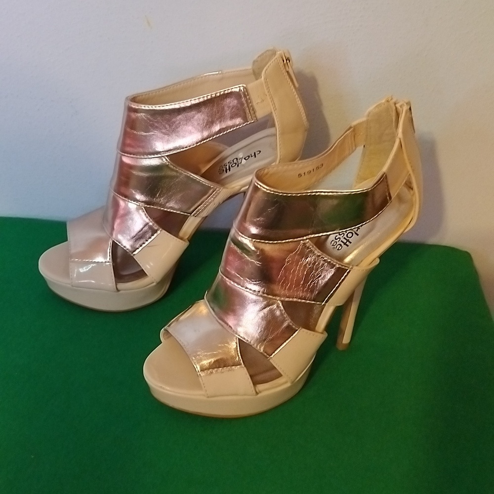 Womens Open-Toe Heels